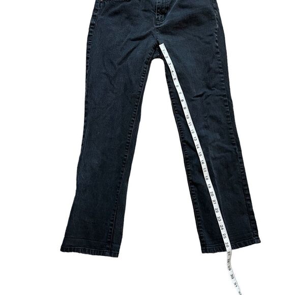 YOUTH RALPH LAUREN Black Classic Straight Casual Denim Jean 8 - Picture 8 of 11